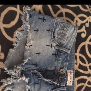 Bullhead Cross Jean Shorts